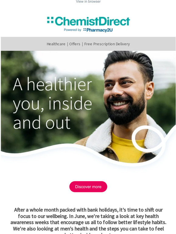 A healthier you, inside and out