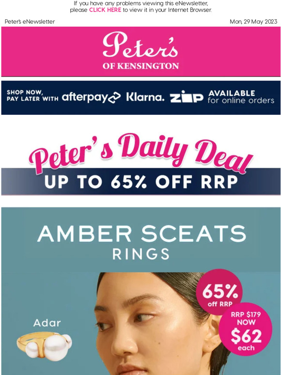 Up To 65% Off RRP - Amber Sceats Jewellery