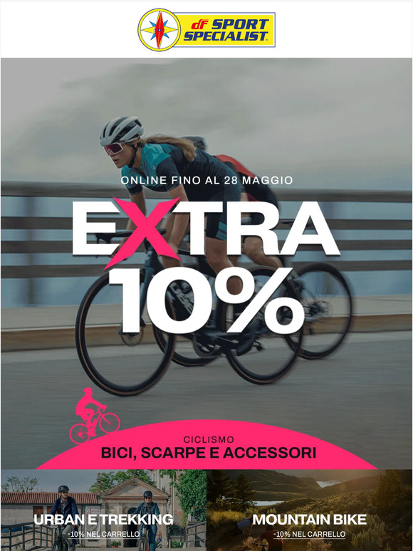 Extra 10% Ciclismo⏳ ultimo giorno