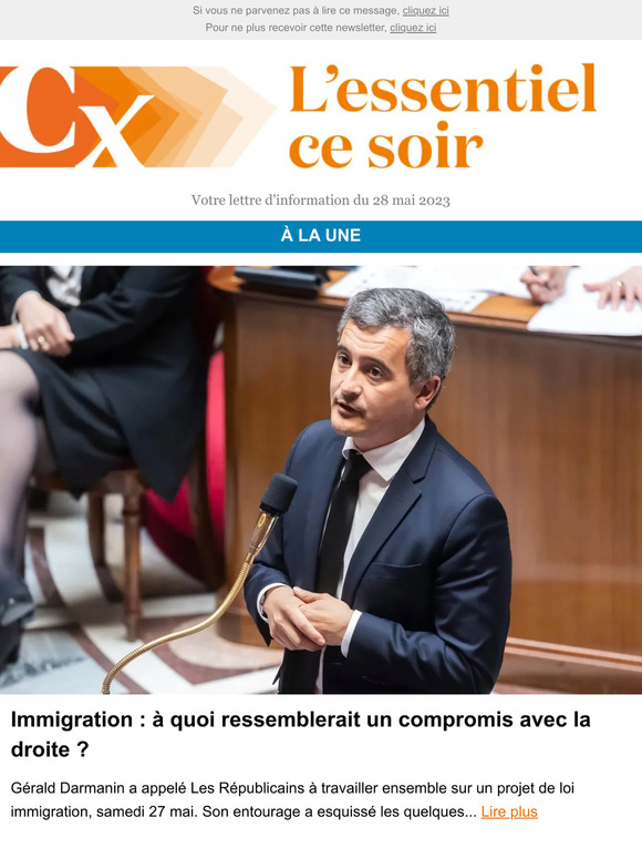 La Croix: Immigration : à Quoi Ressemblerait Un Compromis Avec La ...