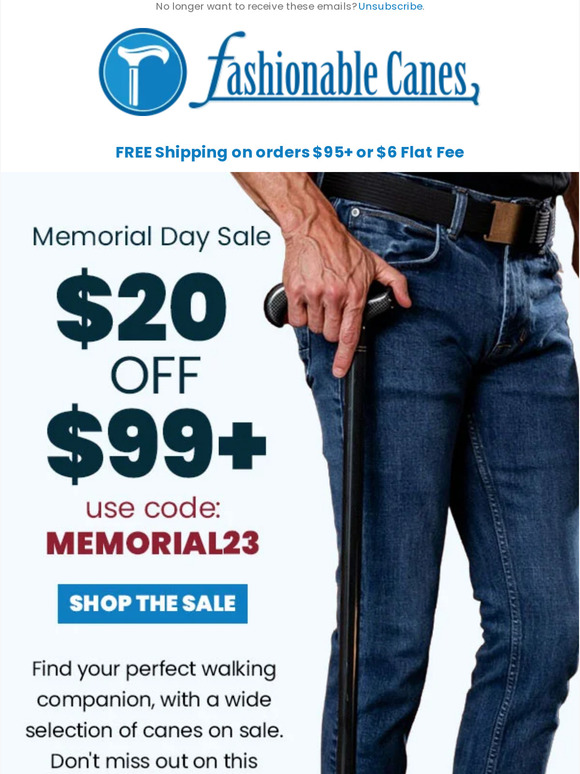 Limited Time Only: Memorial Day Sale is Live - Shop Today!