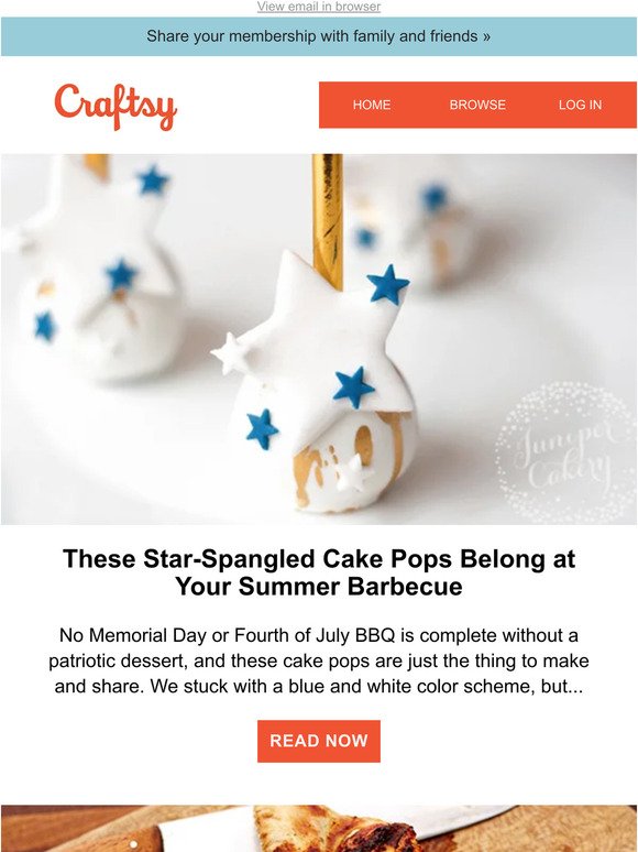 These Star-Spangled Cake Pops Belong at Your Summer Barbecue