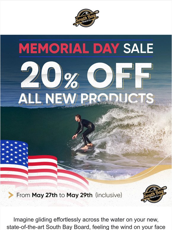 Memorial Day Exclusive: Save 20% NOW! 🎉