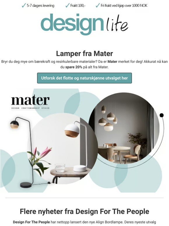 Lamper fra Mater💡