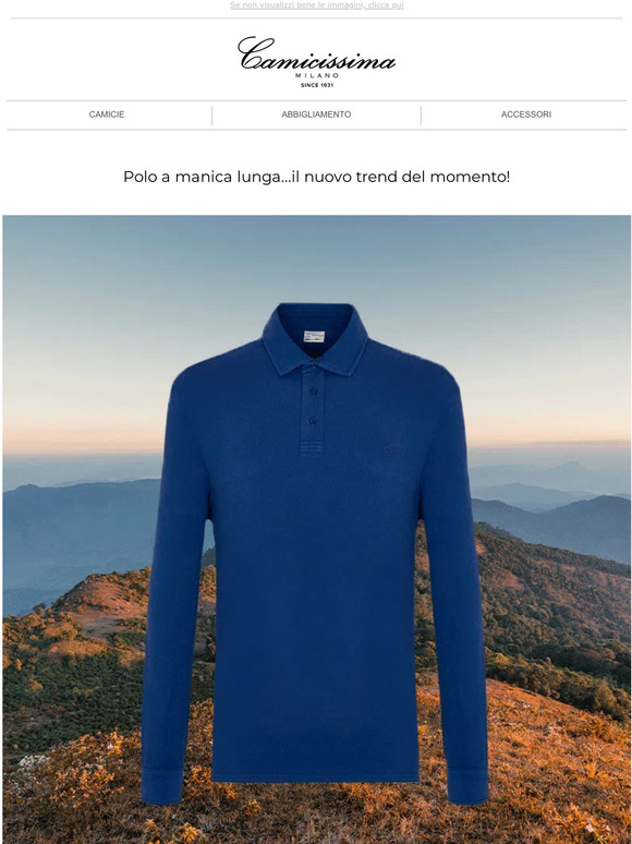 Polo a manica lunga: il trend del momento!
