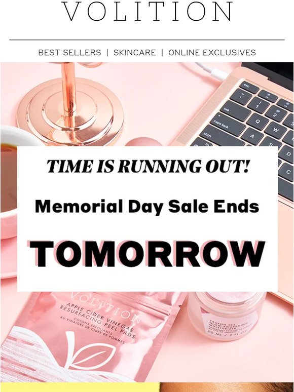Our Memorial Day Sale Ends TOMORROW!