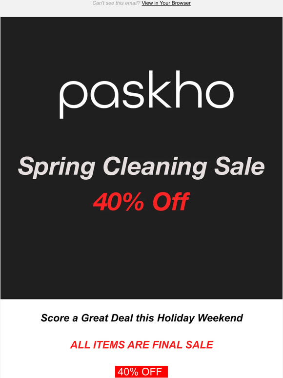 New Items Added to Sale