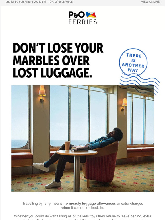 Luggage allowance?! Forget it.
