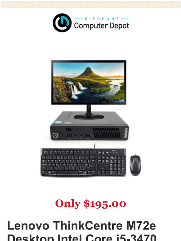 STS Electronic Recycle / Discount Computer Depot Complete Desktop