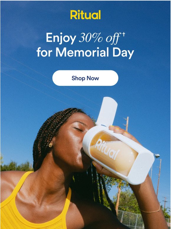 Your Memorial Day deal is inside 👀