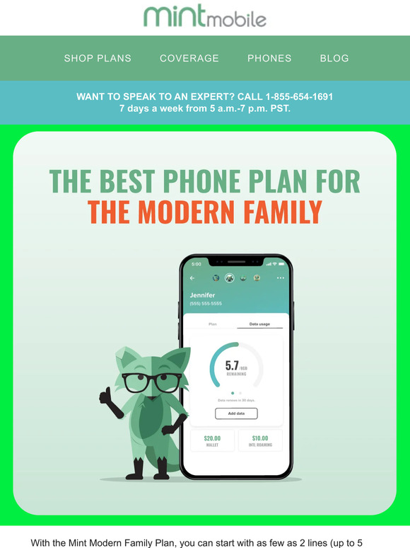 Save even more with Mint Modern Family