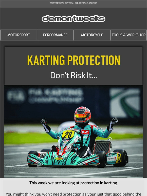 Don't Risk It On Track 🛡️