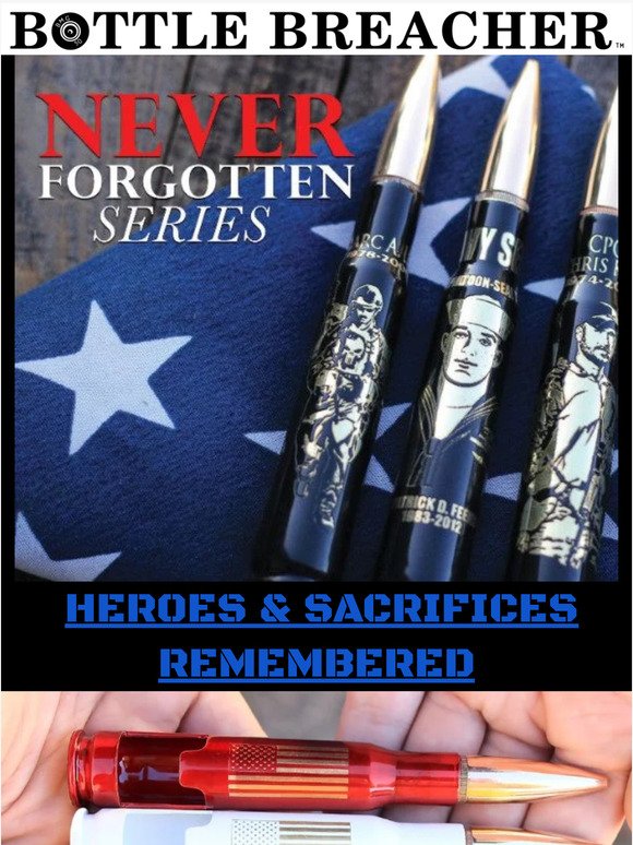 Never Forgotten - Celebrate Memorial Day w/ Patriotism & Style