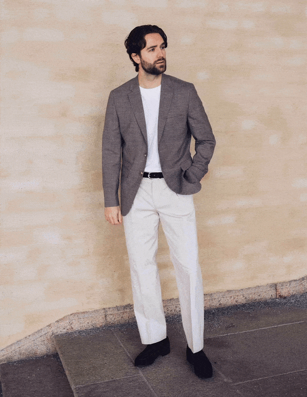 Selected NL In focus THE LINEN SUIT Milled