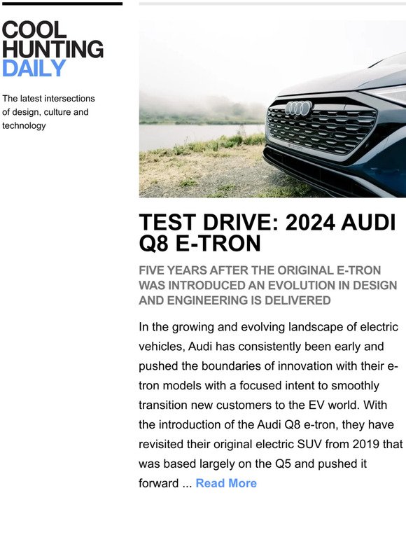 Audi's e-tron SUV reimagined five years later