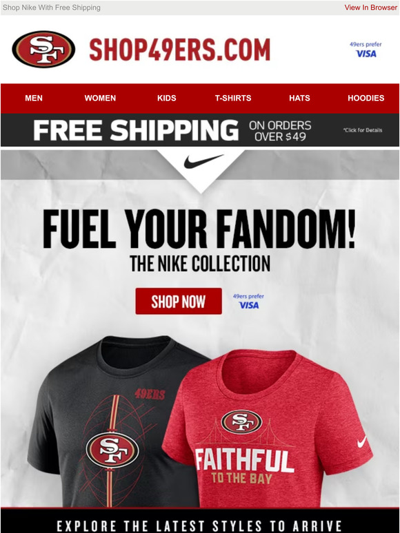 The Faithful San Francisco 49ers Men's Nike Dri-FIT NFL Limited Football  Jersey