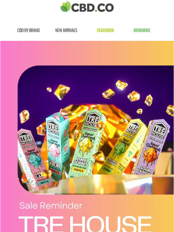 🥳 Save 25% on new TRĒ House vapes 🤯