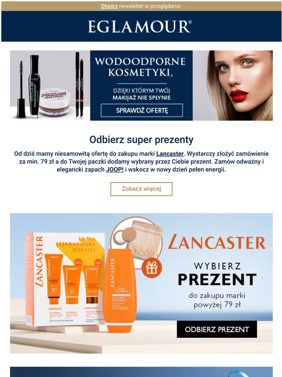 😎 Lancaster z super PREZENTAMI 🎁 >> JOOP! << Golenie i depilacja