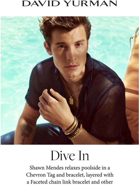 Shawn Mendes Stars in David Yurman's New Jewelry Campaign