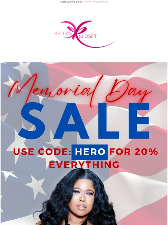 🎇 Memorial Day SALE! 🎇
