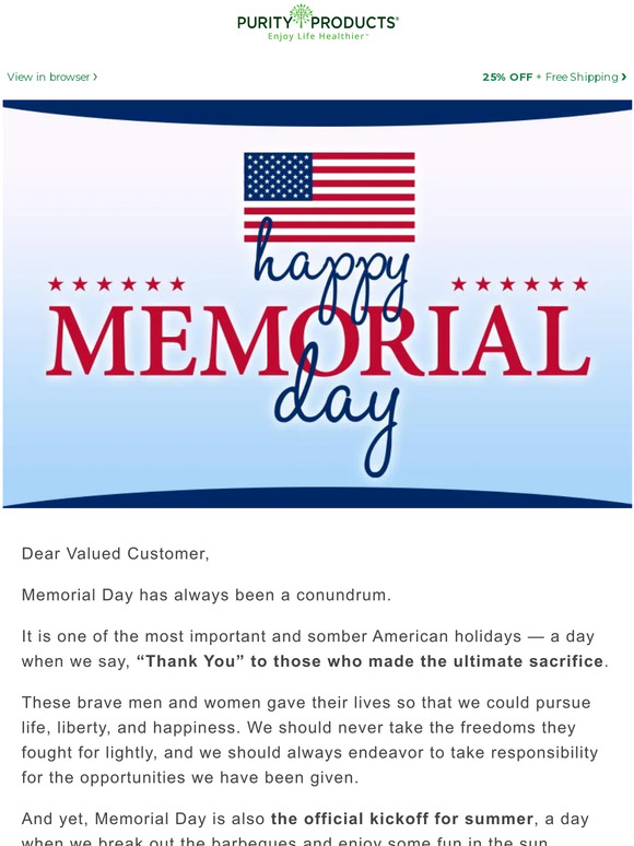 Purity Products What Does Memorial Day Mean To You Milled purity-products-what-does-memorial-day-mean-to-you-milled