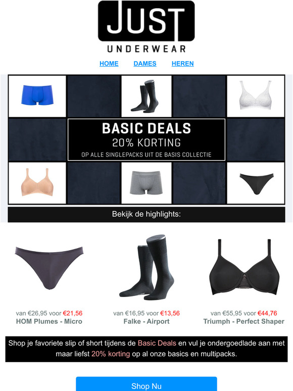 🔴 Basic Deals - 20% korting!