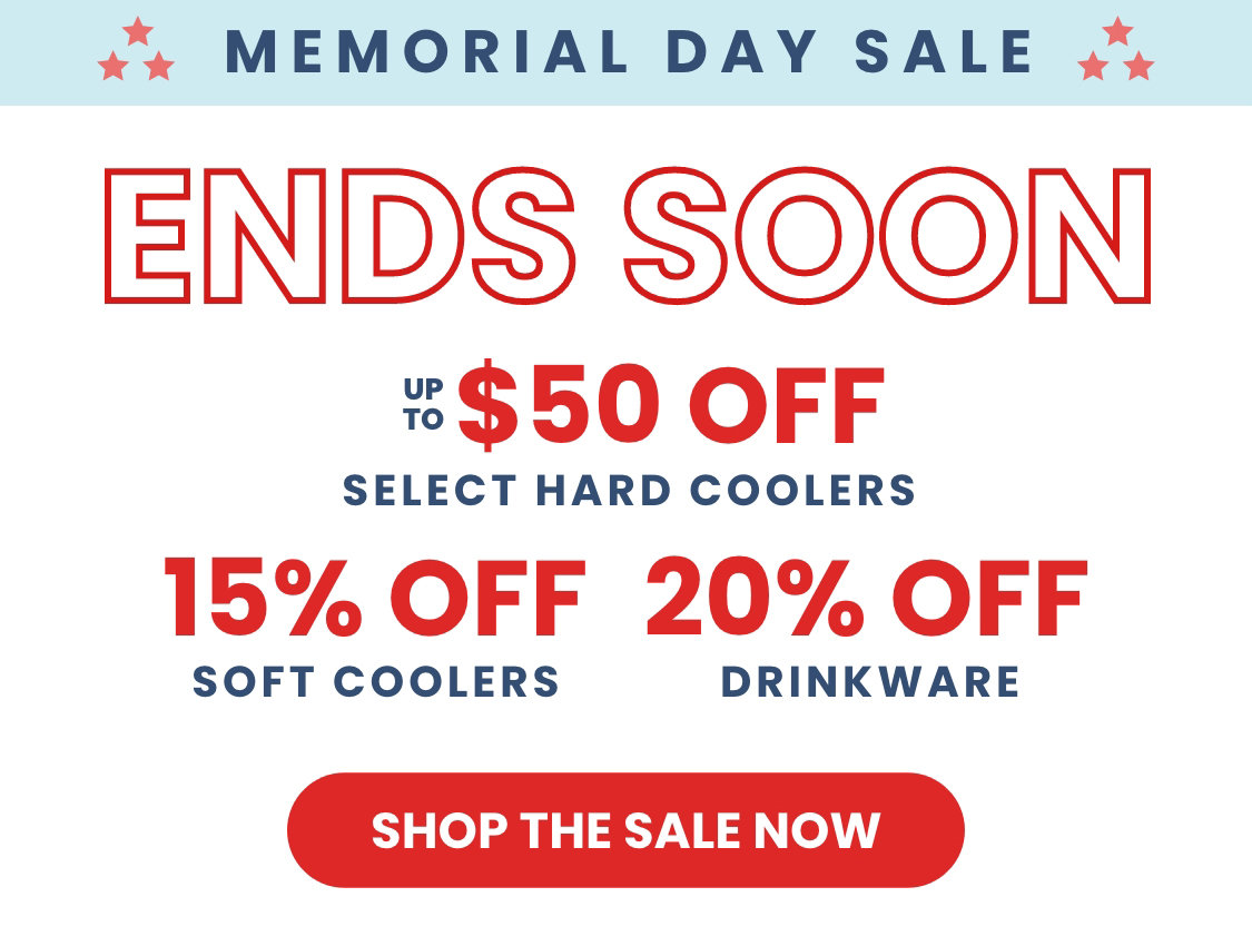 Memorial day best sale cooler sale