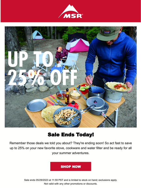 Last Call for Savings