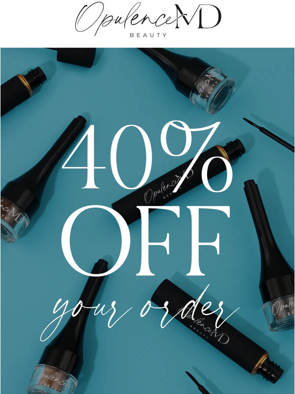 40% off SITEWIDE
