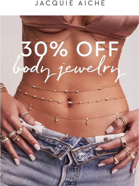 Last Call! 💫 30% OFF All Body Jewelry