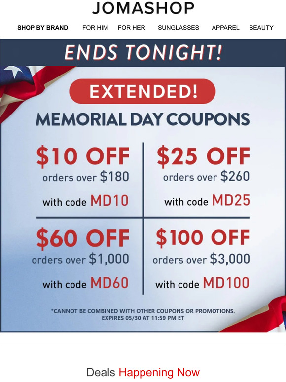 🔴 EXTENDED 🔴 ACTIVATE MEMORIAL DAY COUPONS 🔴 Milled