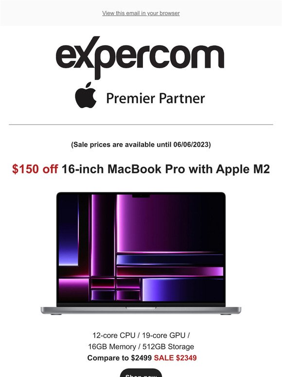 15-inch MacBook Air with Apple M2 – Expercom