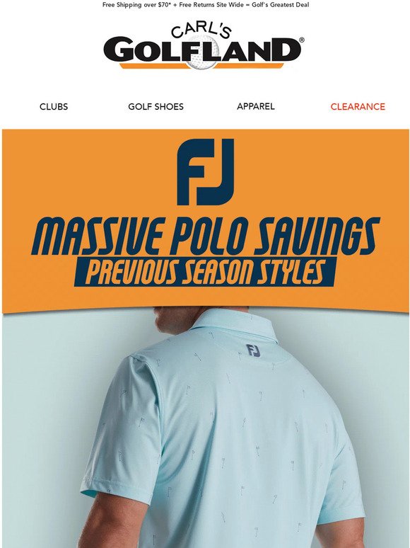 👕 MASSIVE POLO SAVINGS from Top Brands + Father's Day Deals
