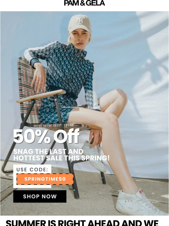 THE LAST SPRING SALE OF THE YEAR