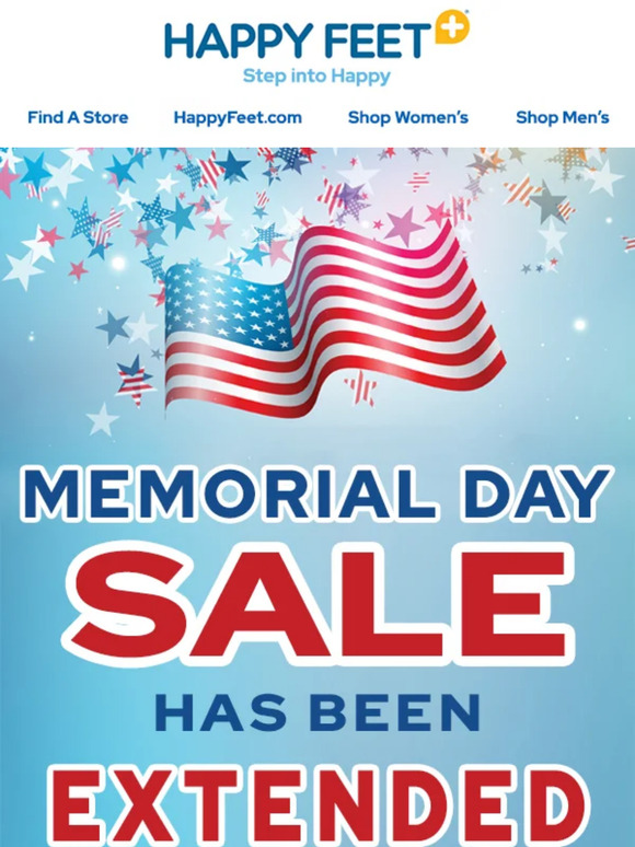 Hello Valued Customer, Our Memorial Day Sale HAS BEEN EXTENDED