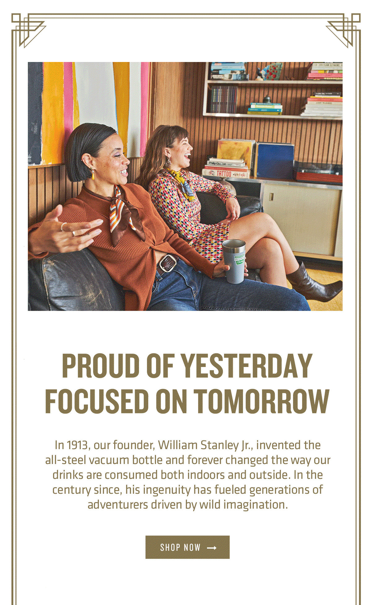Stanley Milestone Collection: Proud of Yesterday, Focused on Tomorrow