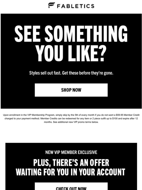 The items you were eyeing are on SALE…