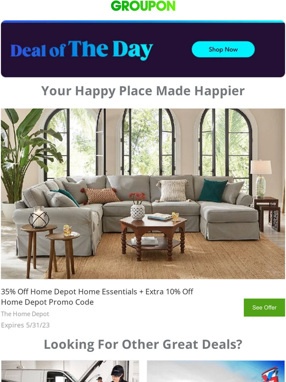 🏠 There's No Place Like Home Depot | Up to 35% Off + Extra 10% Off 🏠