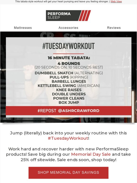 💪 Add This #TuesdayWorkout To Your Routine!