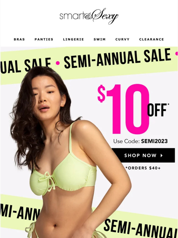 The Semi Annual Sale Is Here!