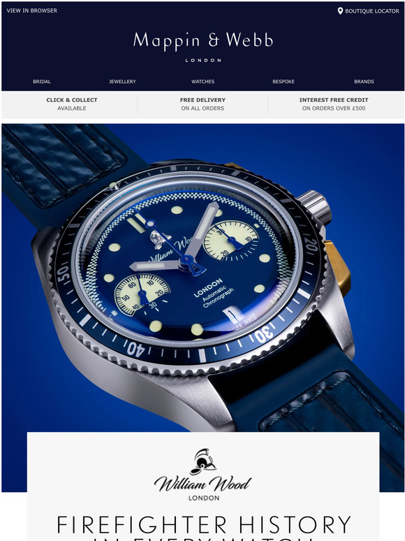 Mappin & b William Wood Now Available At Mappin & b Milled