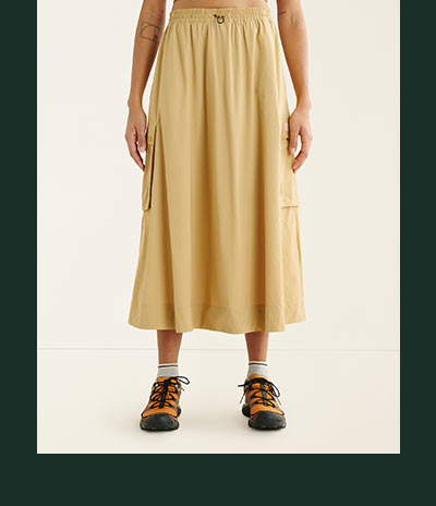 Roots Outdoors Nylon Skirt