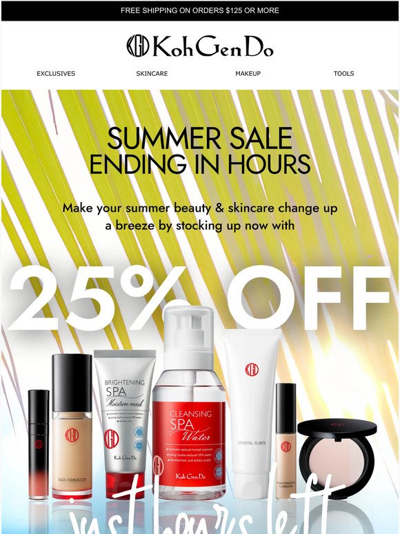 🚨 25% off is ENDING 😭