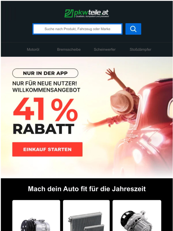 🥇 Erhalte heute【41 %】Rabatt auf deine erste Bestellung