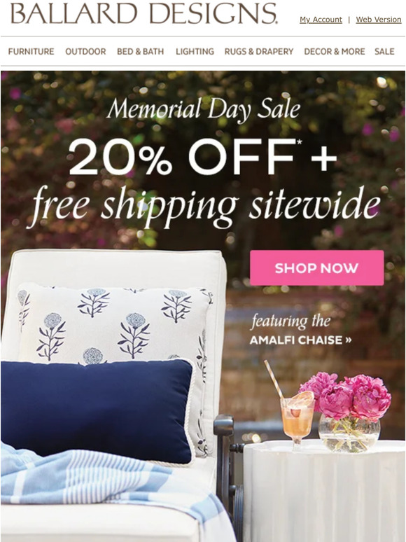 Last day of Memorial Day Sale