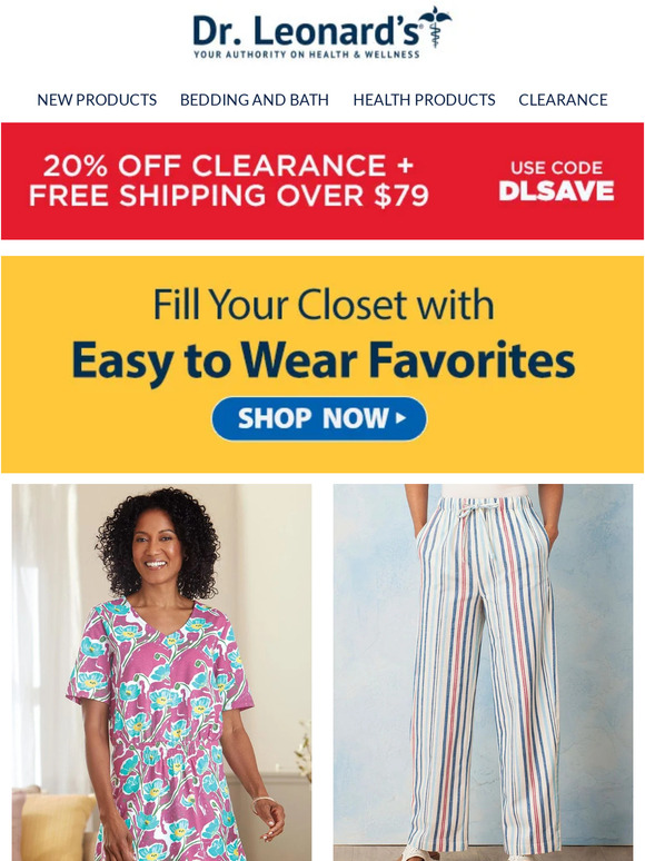 Dr. Leonard's Healthcare: Last Day!! It's a HUGE Red Tag Clearance