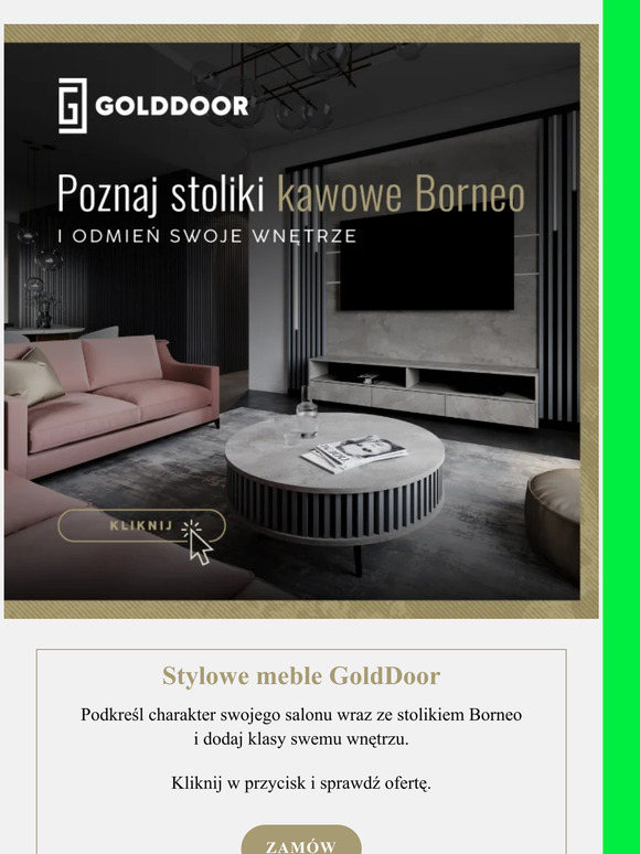 Poznaj stylowe meble GoldDoor