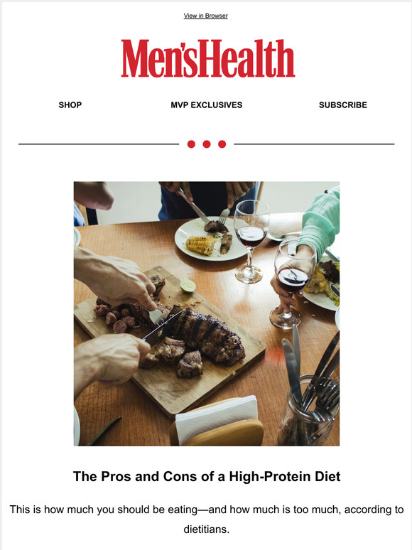 Hearst Magazines Breaking Down The Pros And Cons Of A High Protein Diet Milled 6519