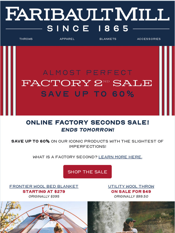 Sale Ends TOMORROW! Save Up to 60%!