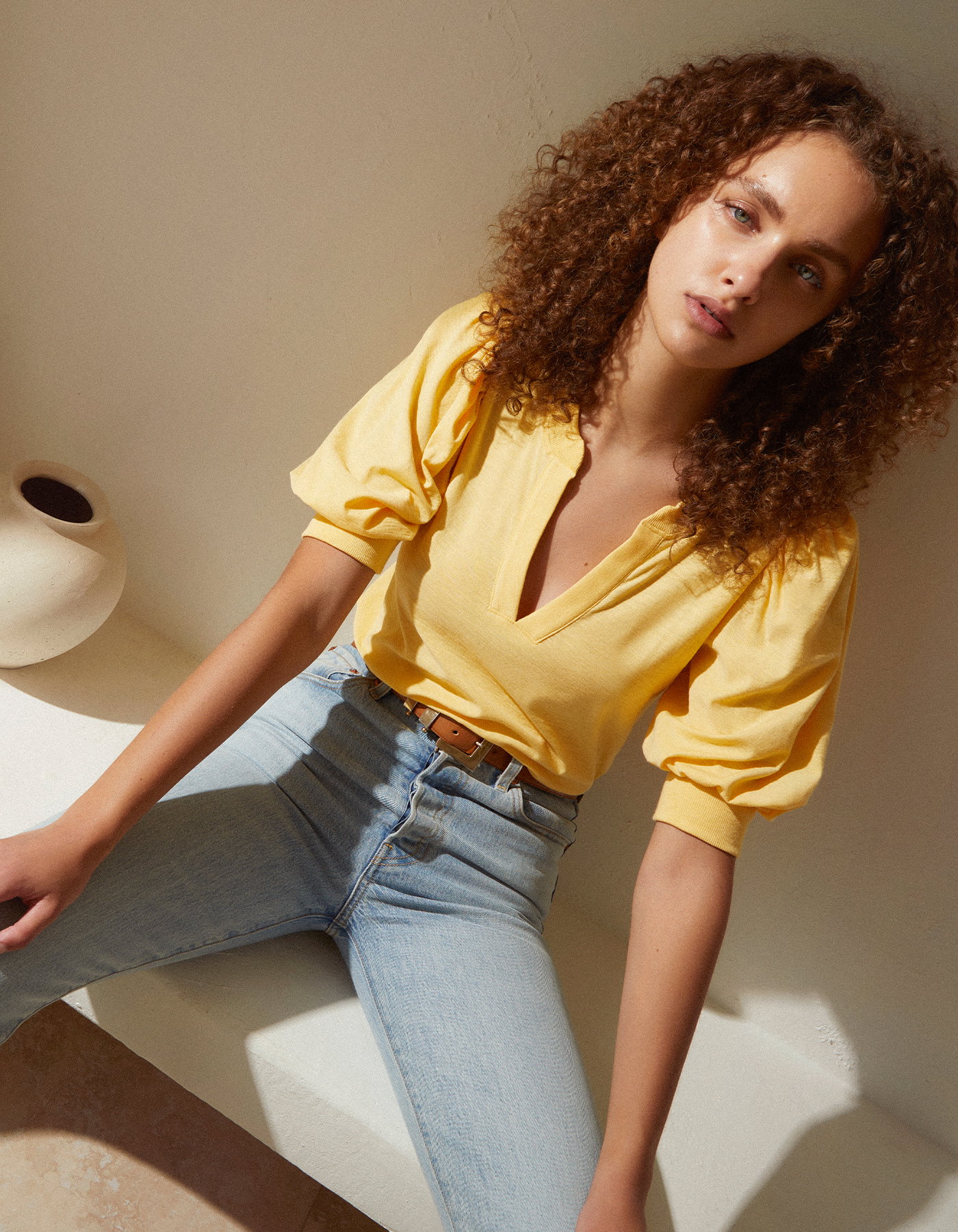 Lou Peasant Tee | NATION LTD